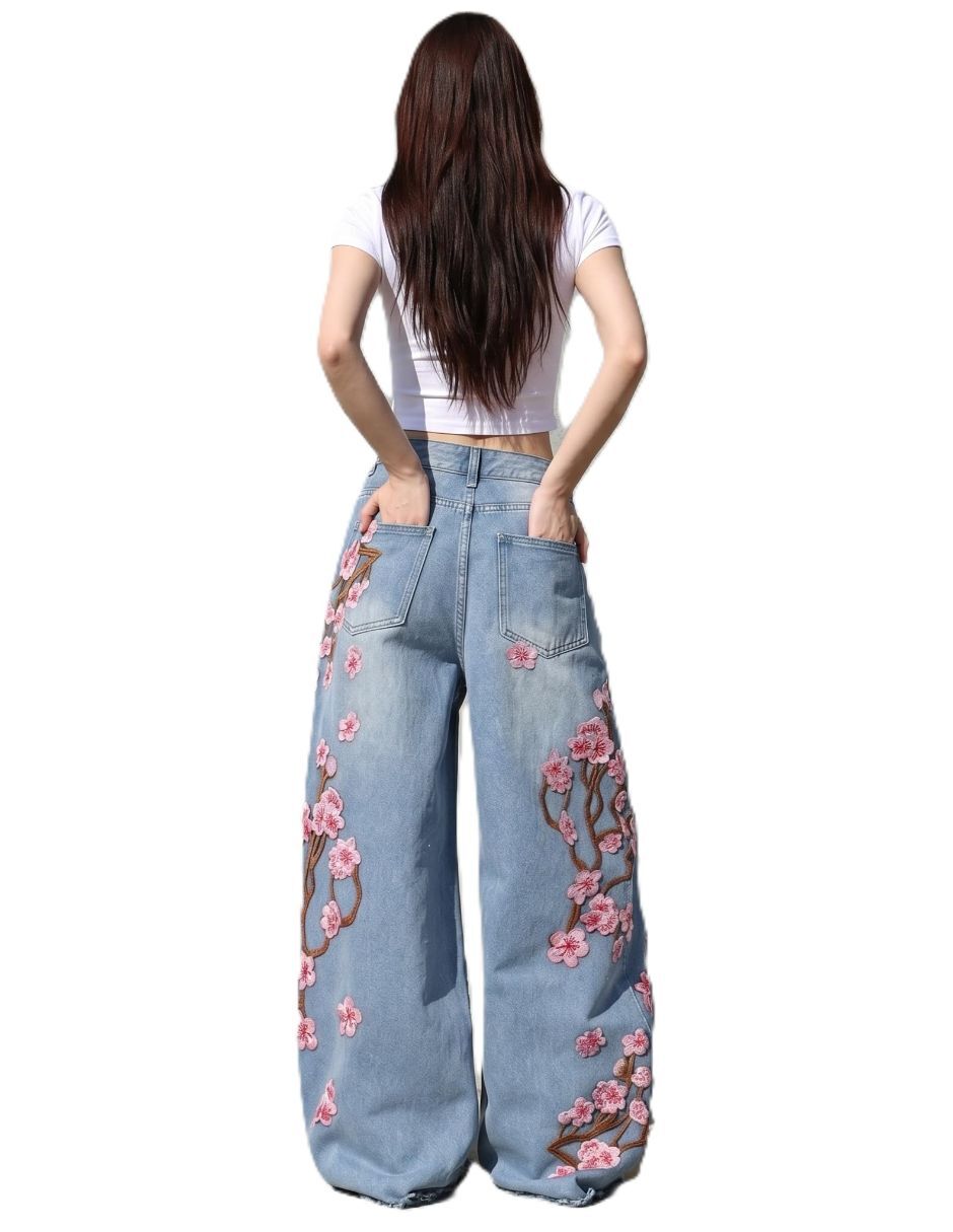 Jeans barrel para mujer 4
