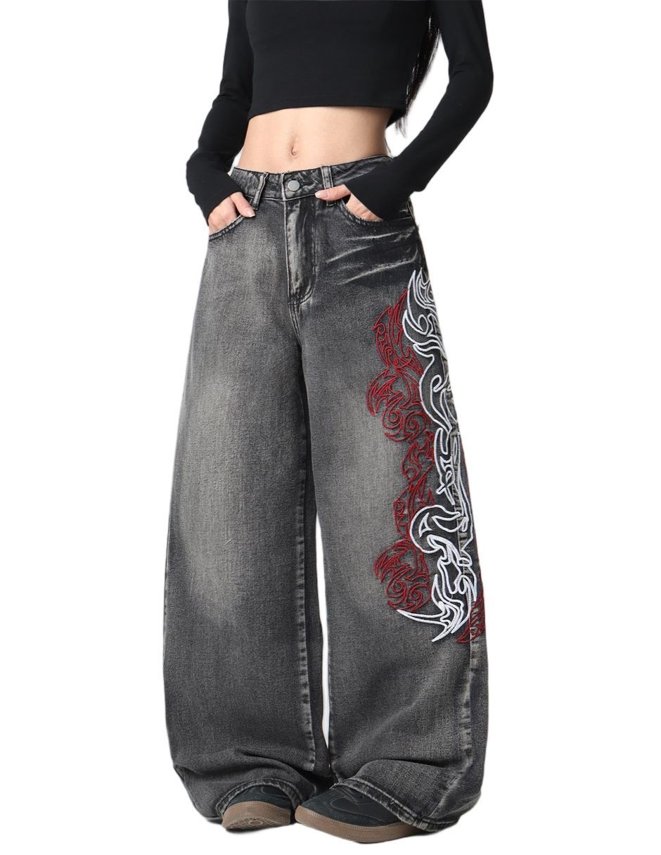 Jeans barrel para mujer 3