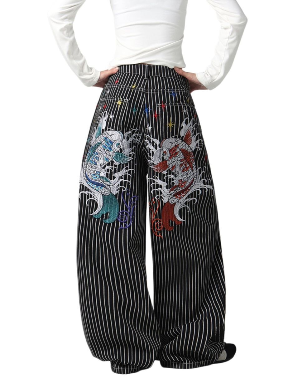 Jeans barrel para mujer