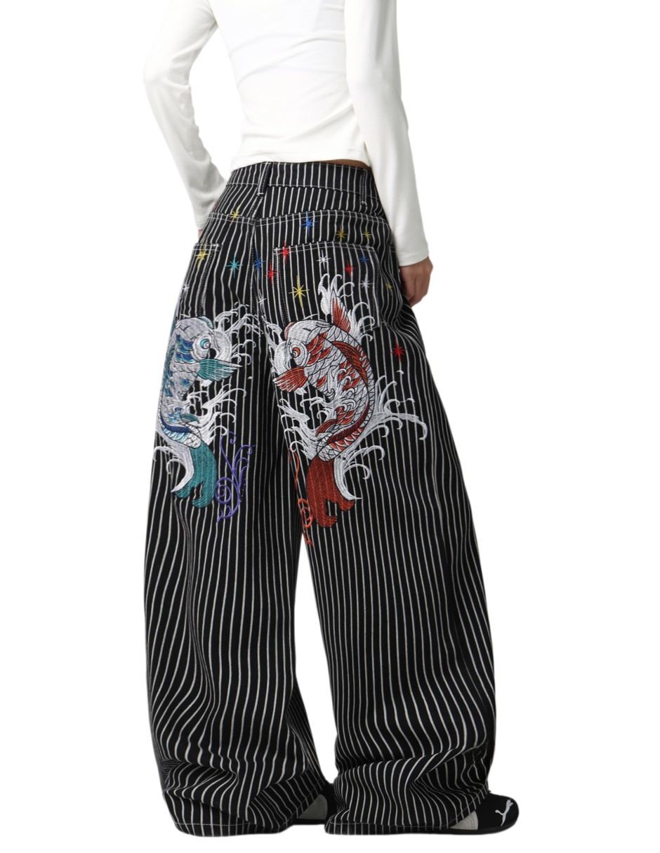 Jeans barrel para mujer 5