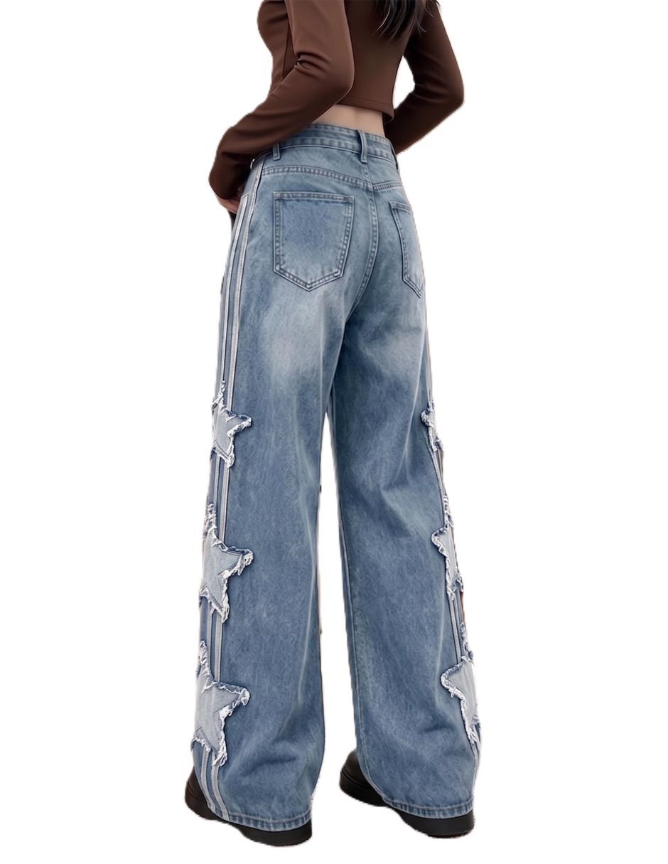 Jeans barrel para mujer 4