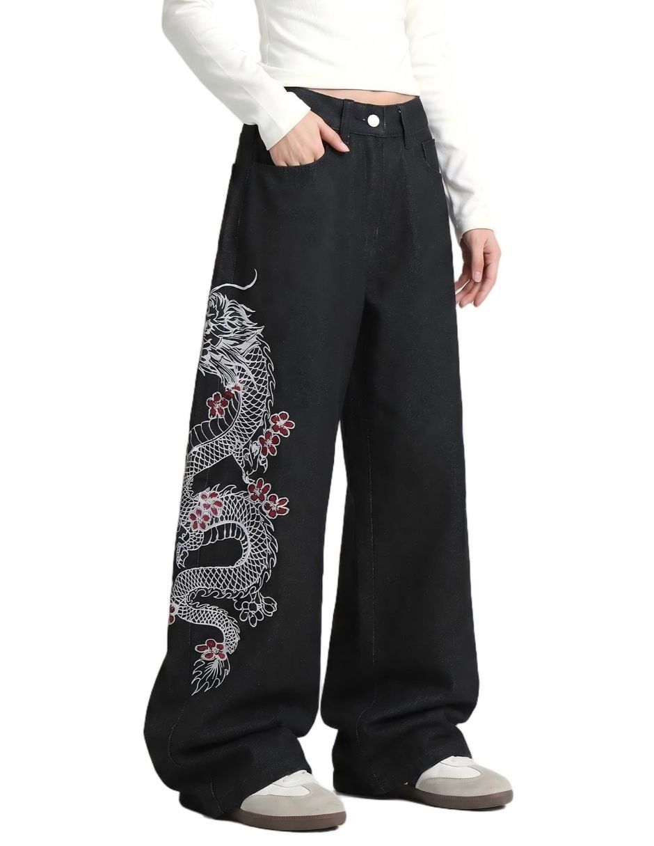 Jeans barrel para mujer 5