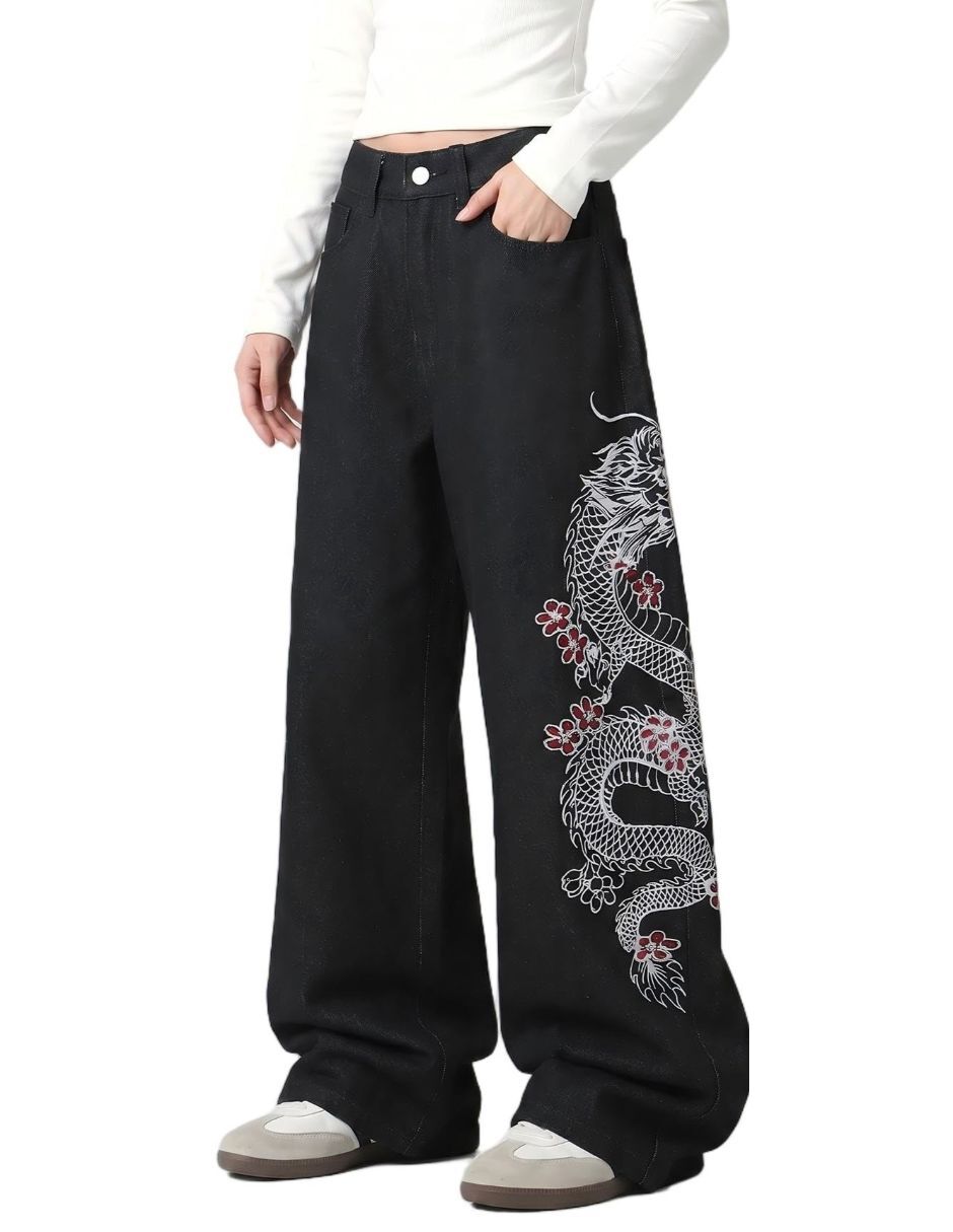 Jeans barrel para mujer 4