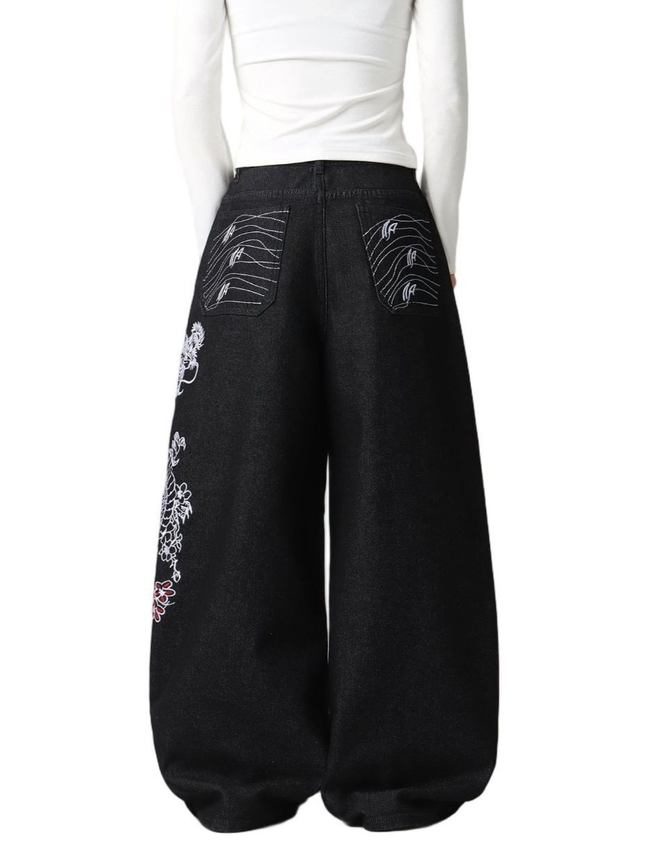 Jeans barrel para mujer 3