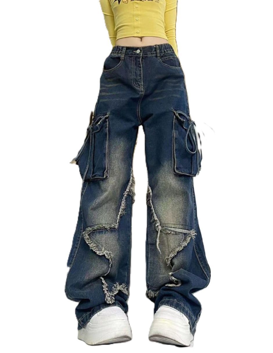 Jeans barrel para mujer 4