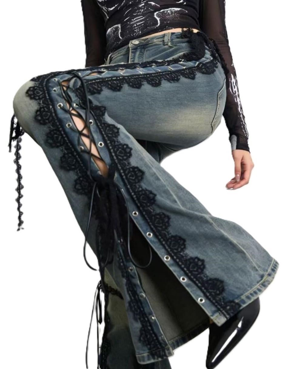 Jeans barrel para mujer 5