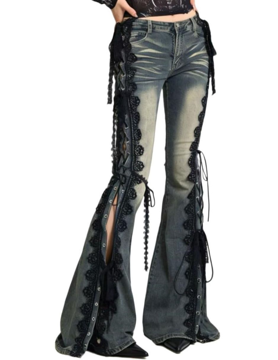 Jeans barrel para mujer 4