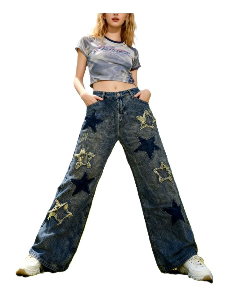 Jeans barrel para mujer 4