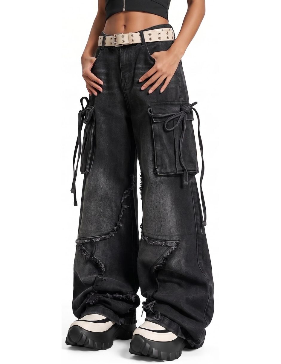 Jeans barrel para mujer 4