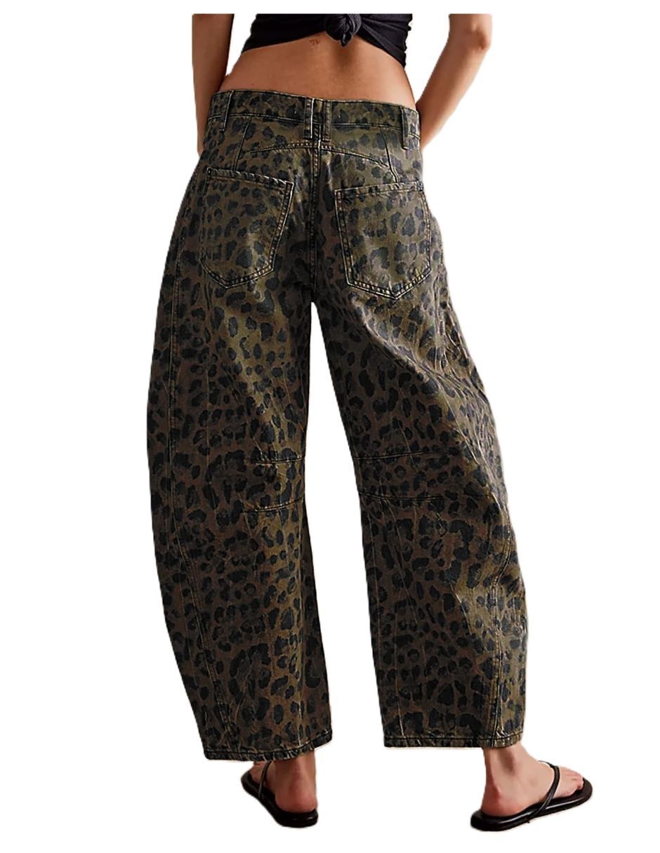 Jeans barrel para mujer 3