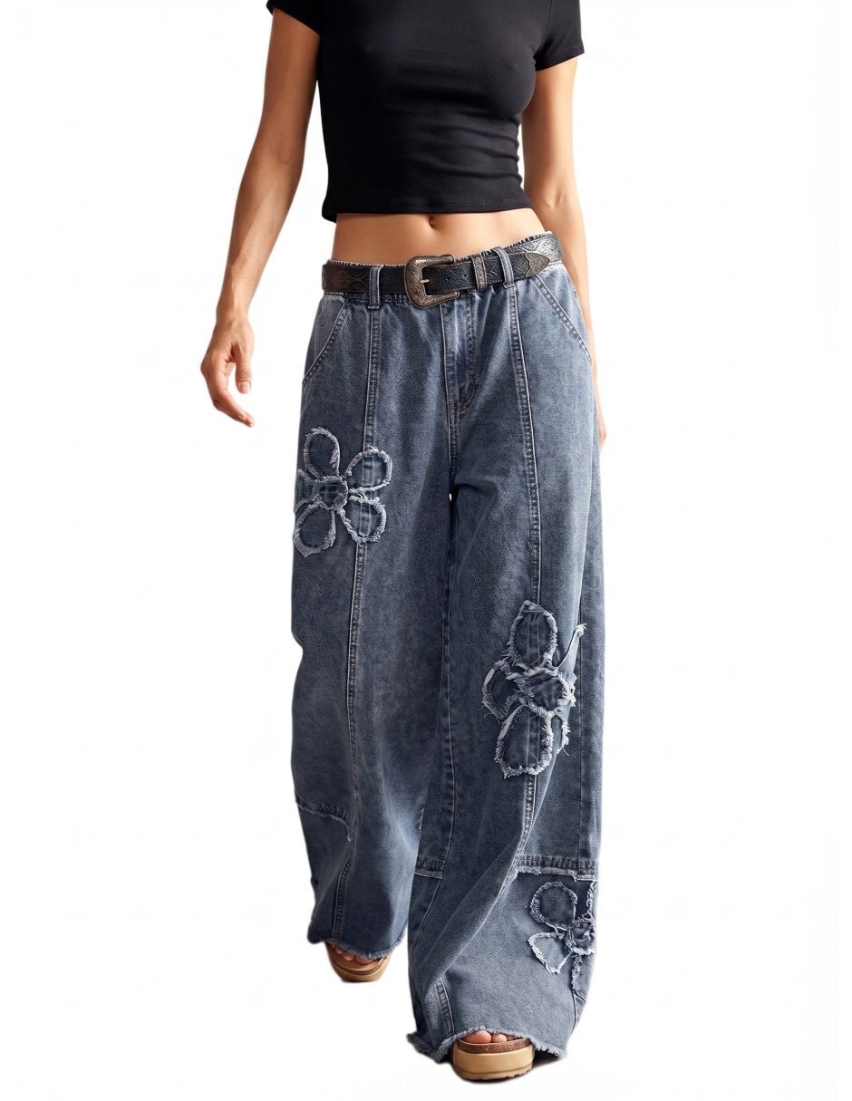 Jeans barrel para mujer Jeans barrel para mujer