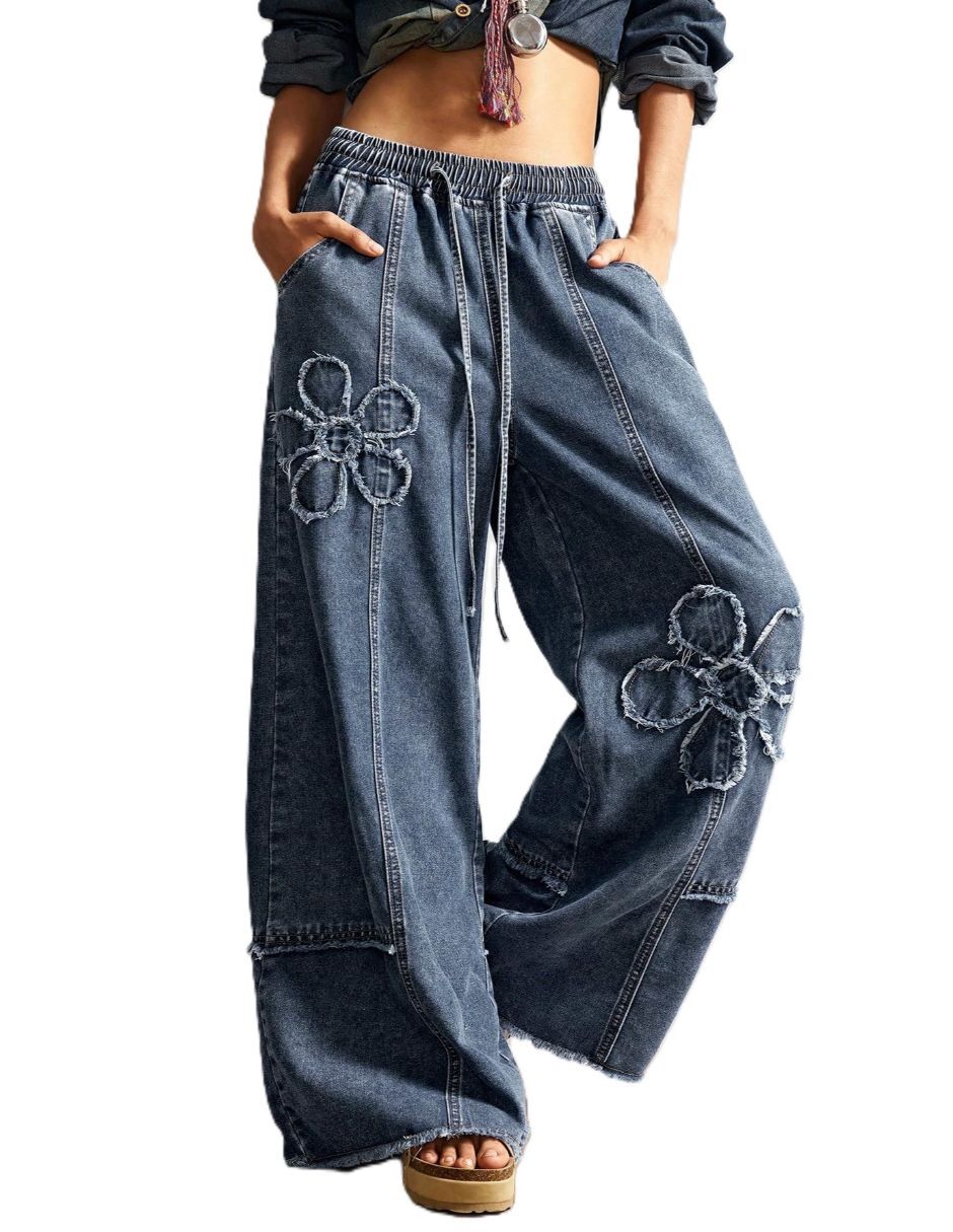 Jeans barrel para mujer 4
