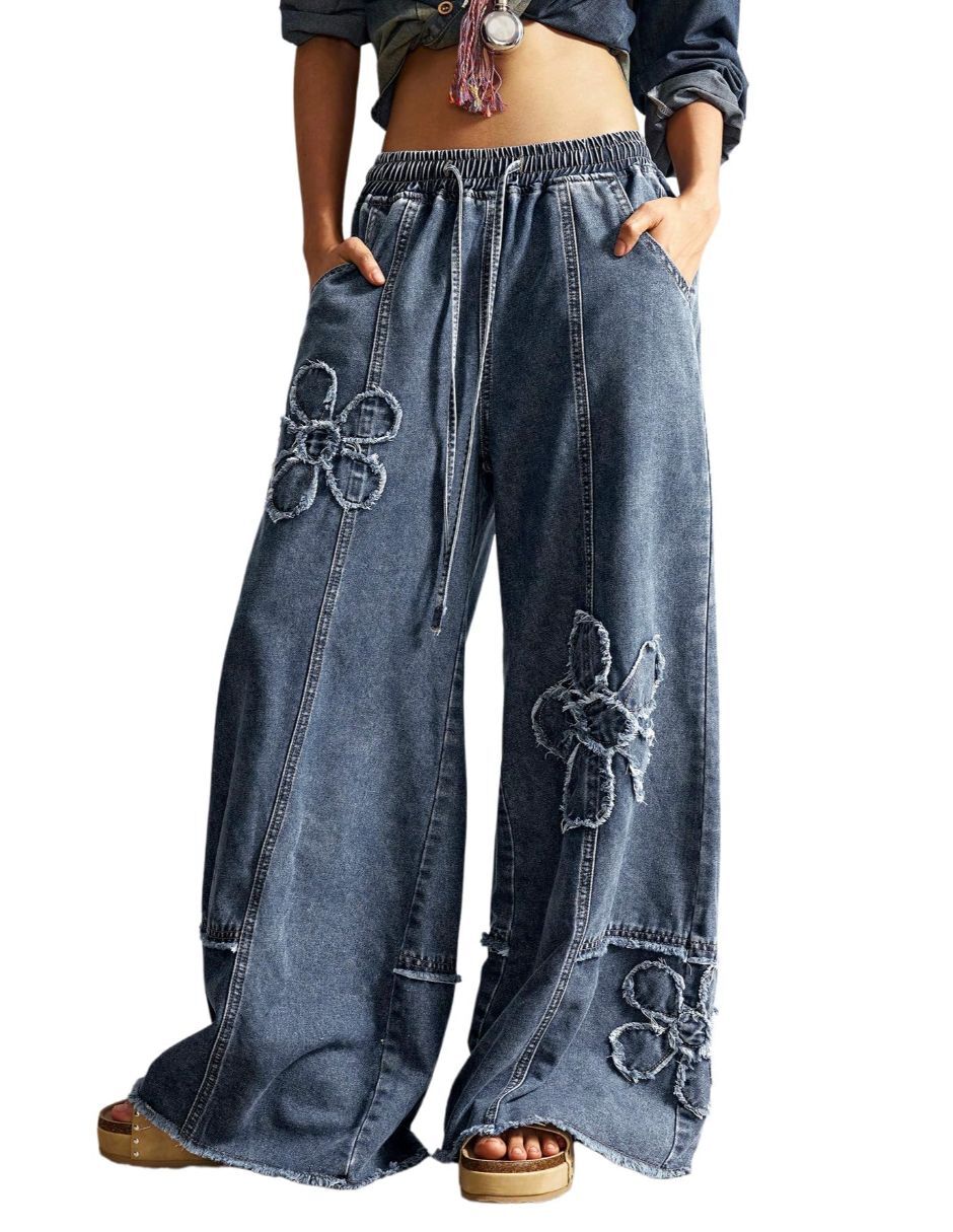 Jeans barrel para mujer 3