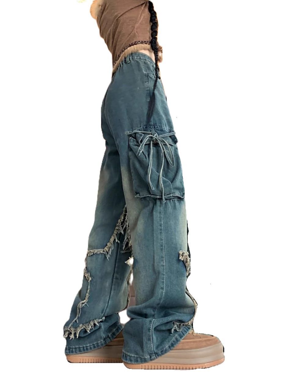 Jeans barrel para mujer 5