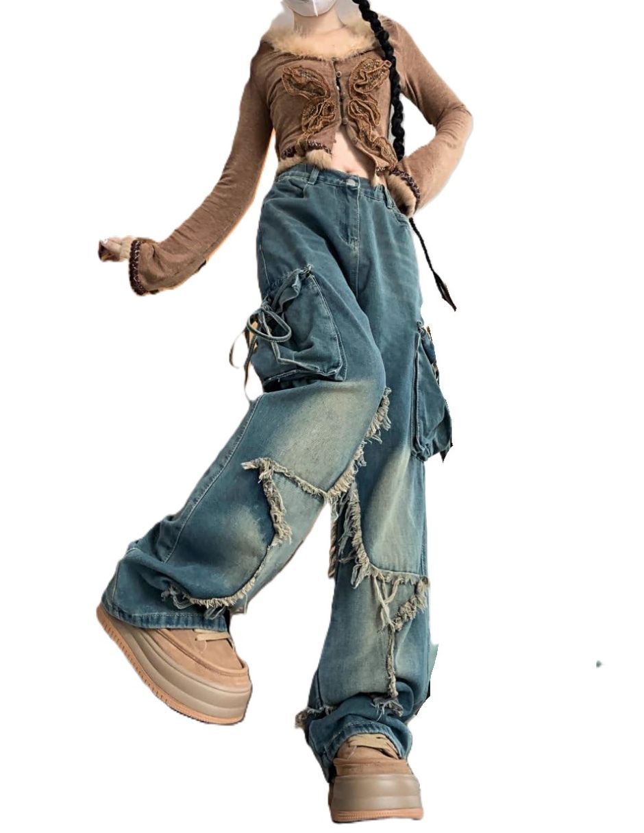 Jeans barrel para mujer 4