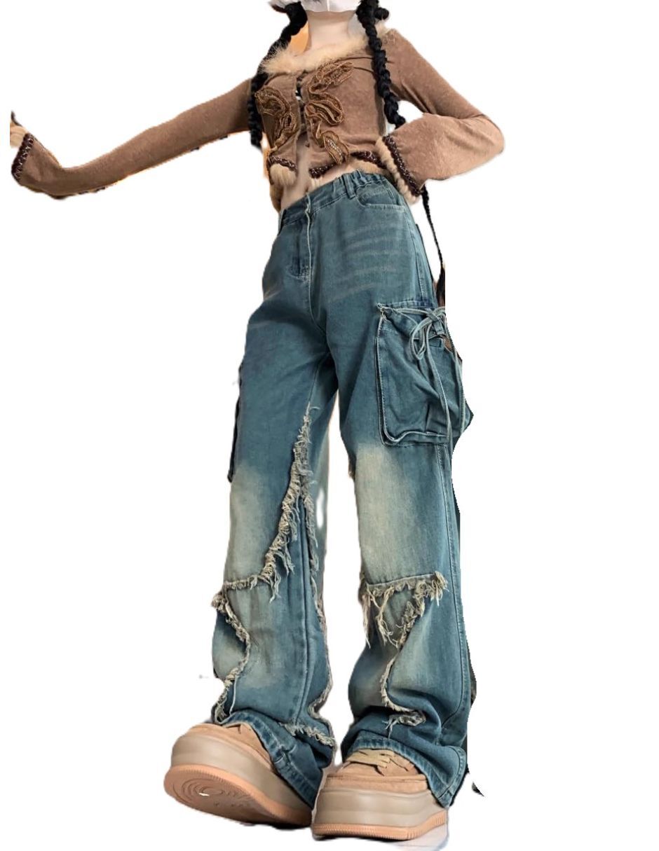 Jeans barrel para mujer 3
