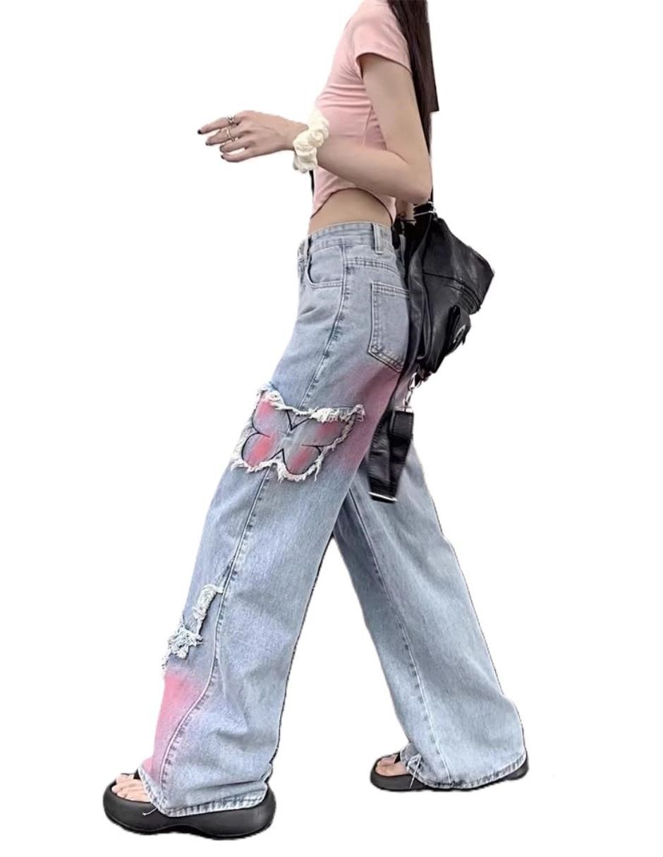 Jeans barrel para mujer 3