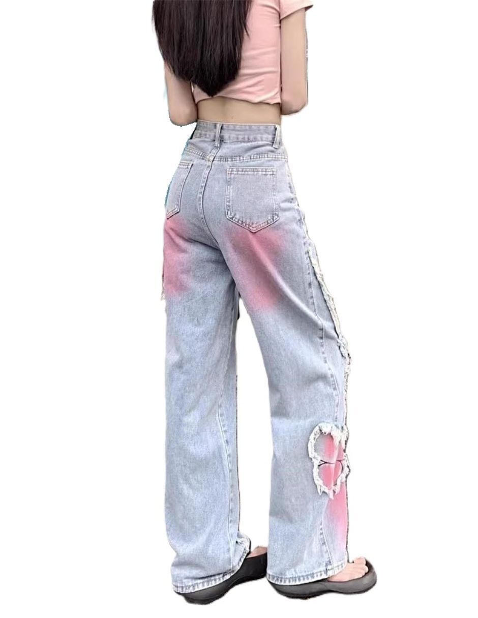 Jeans barrel para mujer 4