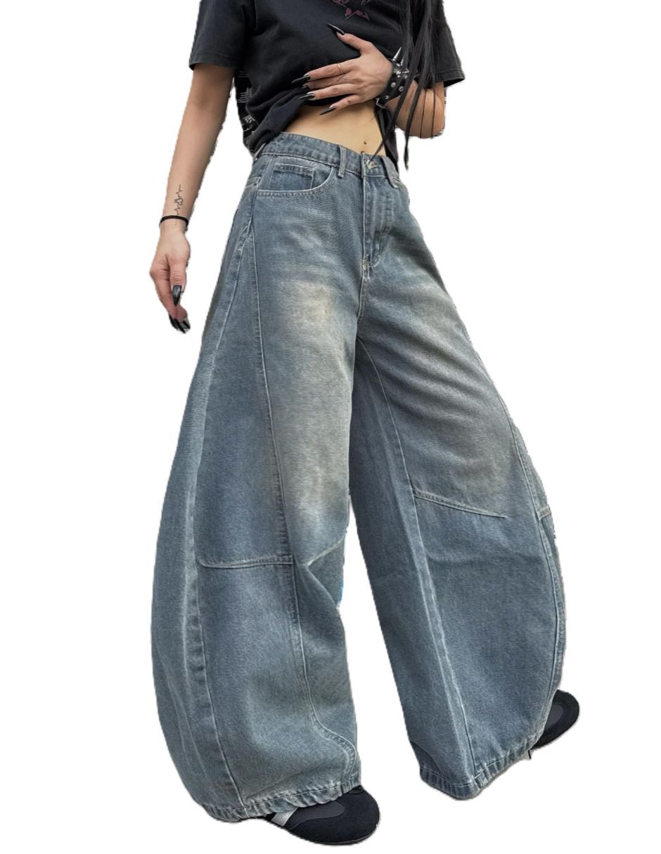 Jeans barrel para mujer 5