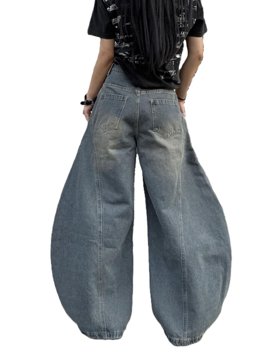 Jeans barrel para mujer 4