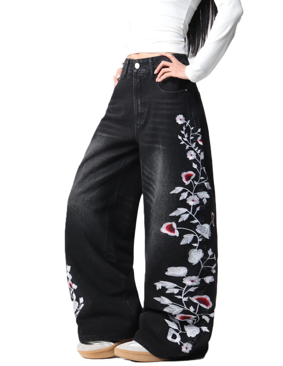 Jeans barrel para mujer 5