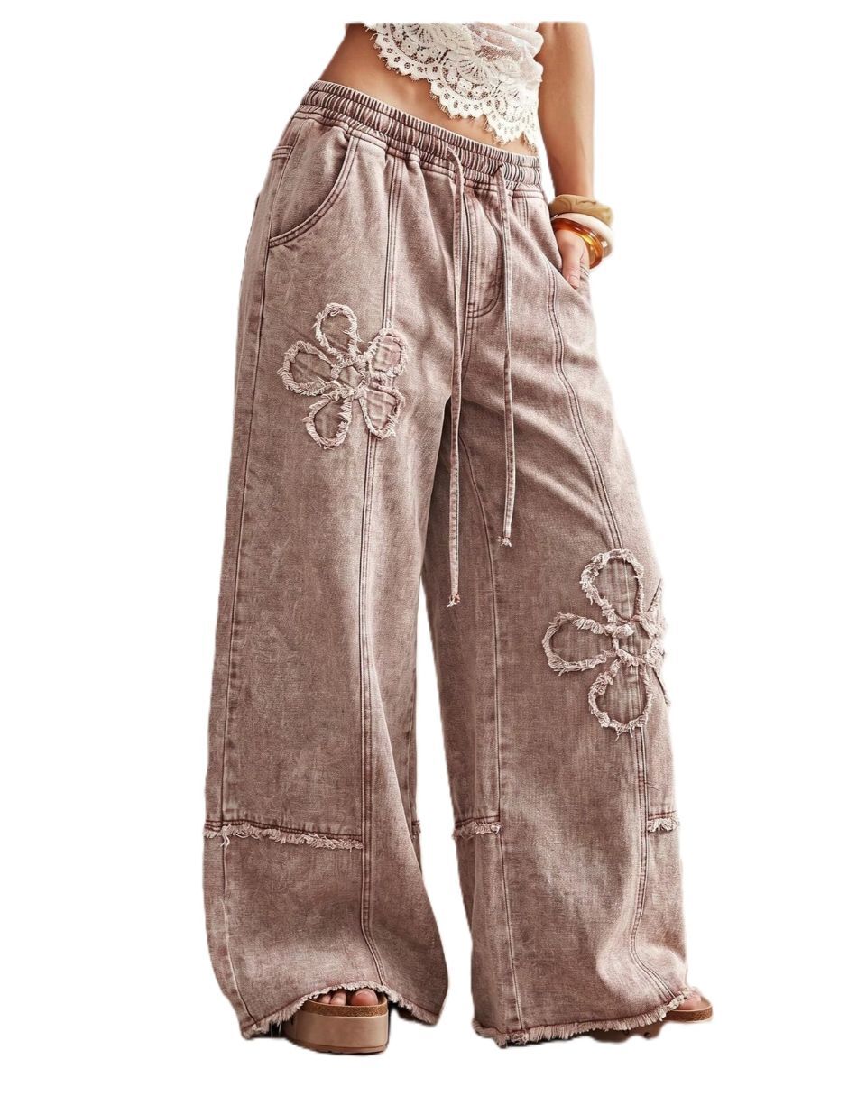 Jeans barrel para mujer 5