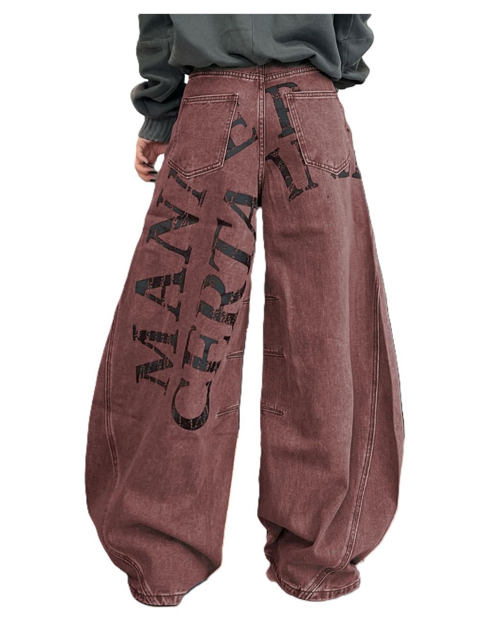 Jeans barrel para mujer 5