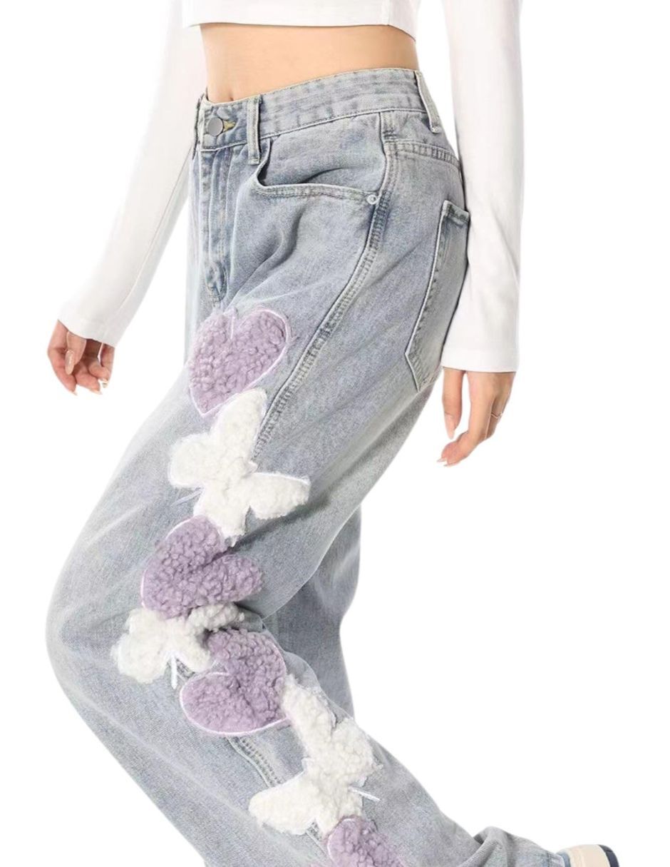 Jeans barrel para mujer 4