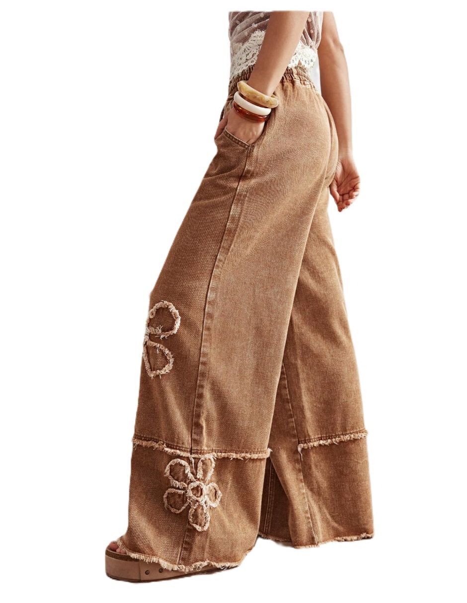 Jeans barrel para mujer 5