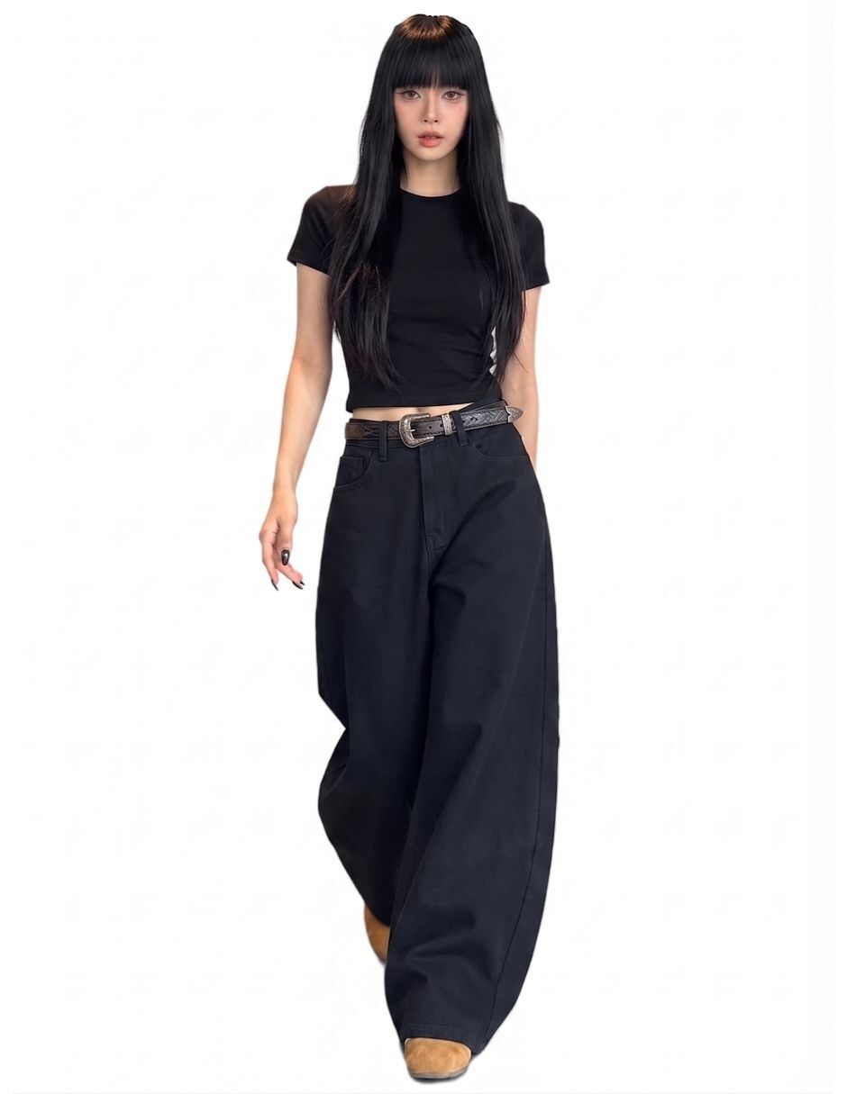 Jeans barrel para mujer