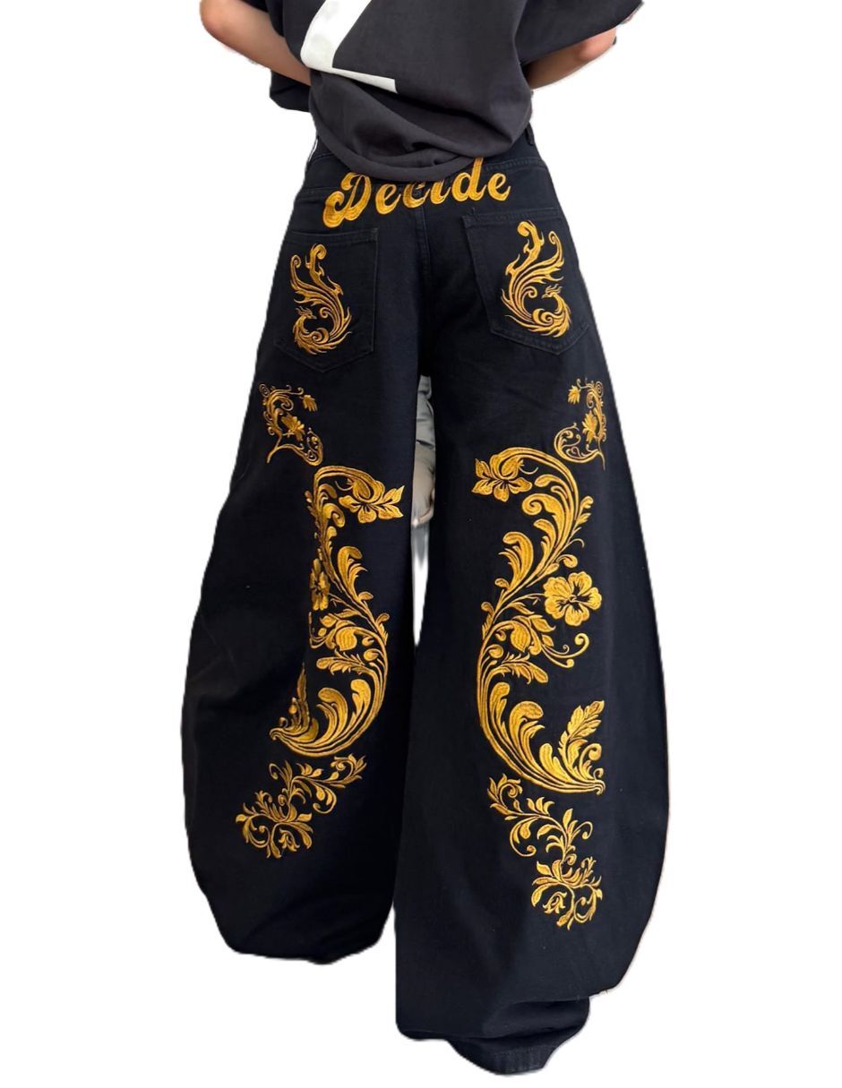 Jeans barrel para mujer 5