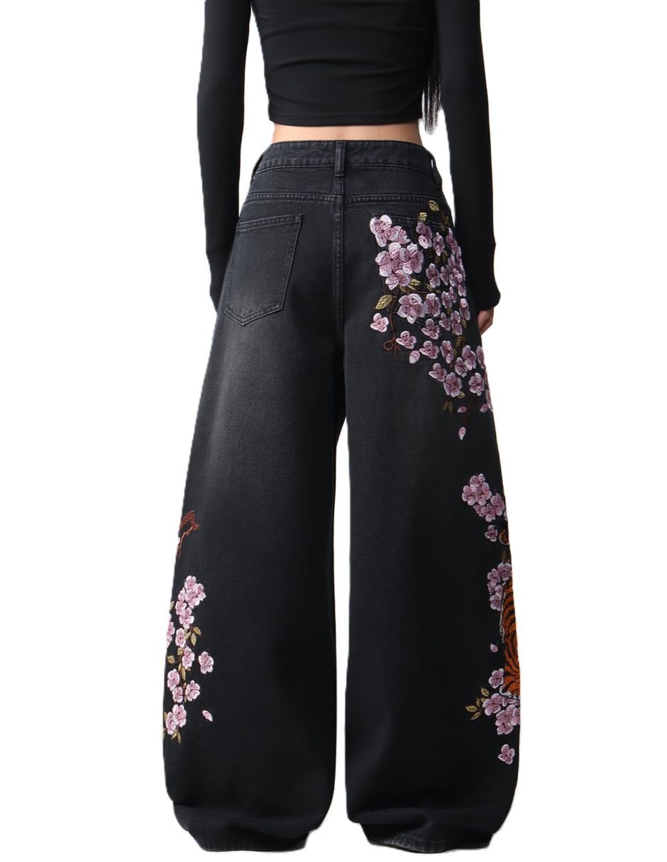 Jeans barrel para mujer 4