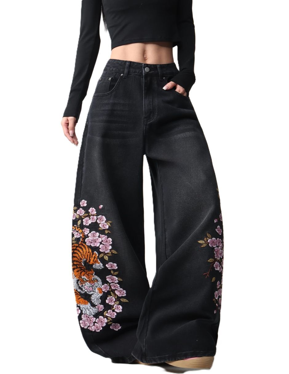Jeans barrel para mujer 3