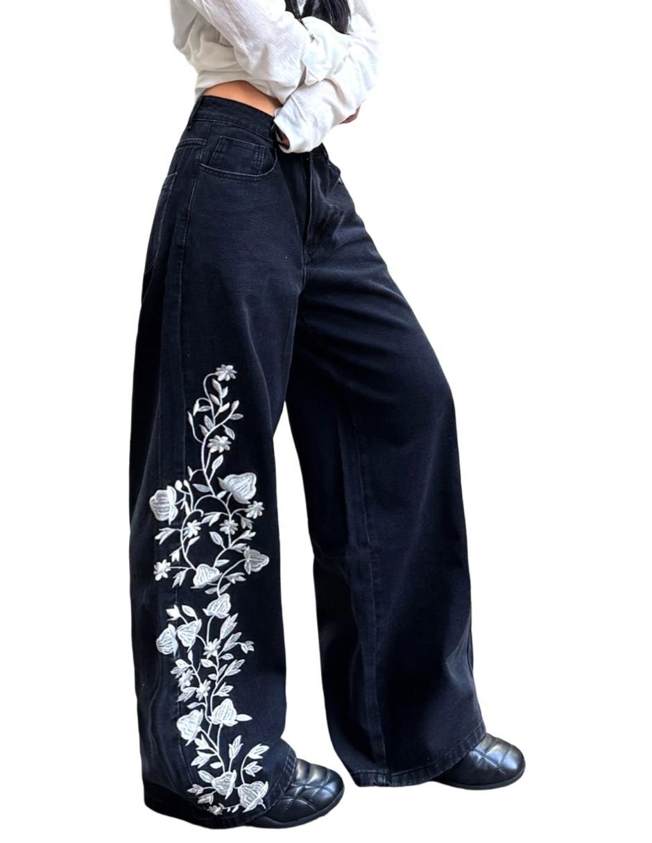 Jeans barrel para mujer 3