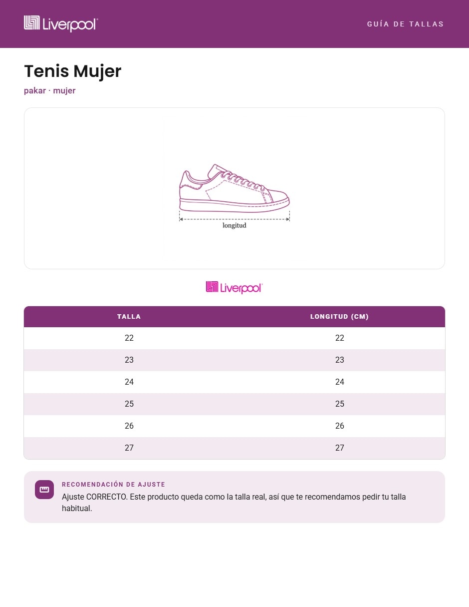 Tenis para mujer 3
