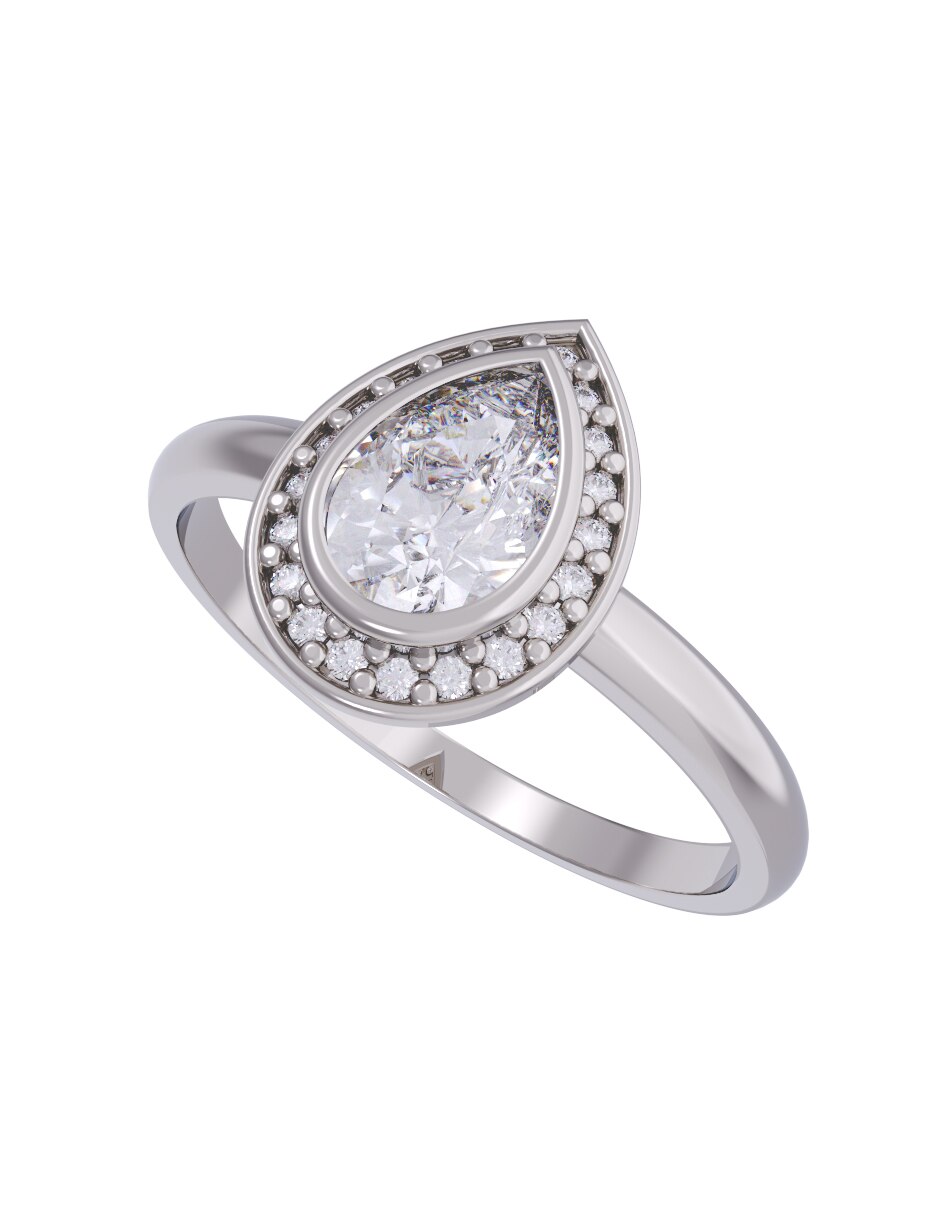 Anillo de compromiso de oro 14 k Set Eternidad 2026 4