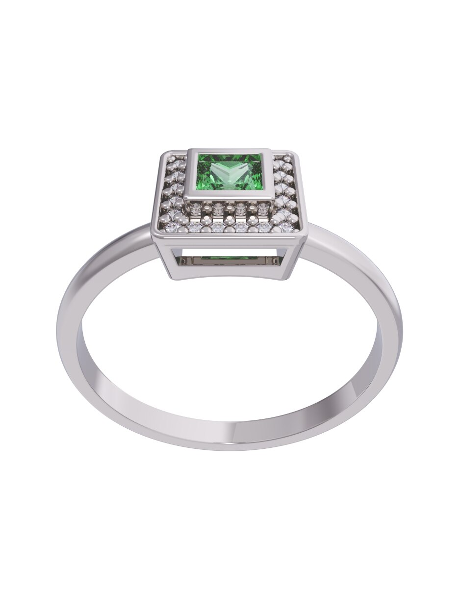 Anillo de compromiso de oro 14 k Set Eternidad 2026 2
