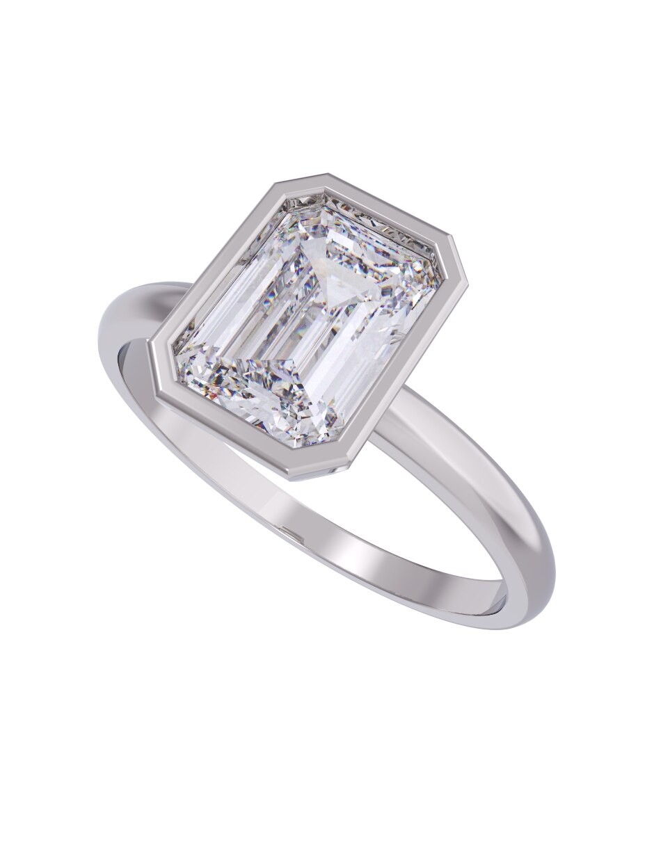 Anillo de compromiso de oro 14 k Set Eternidad 2026 4