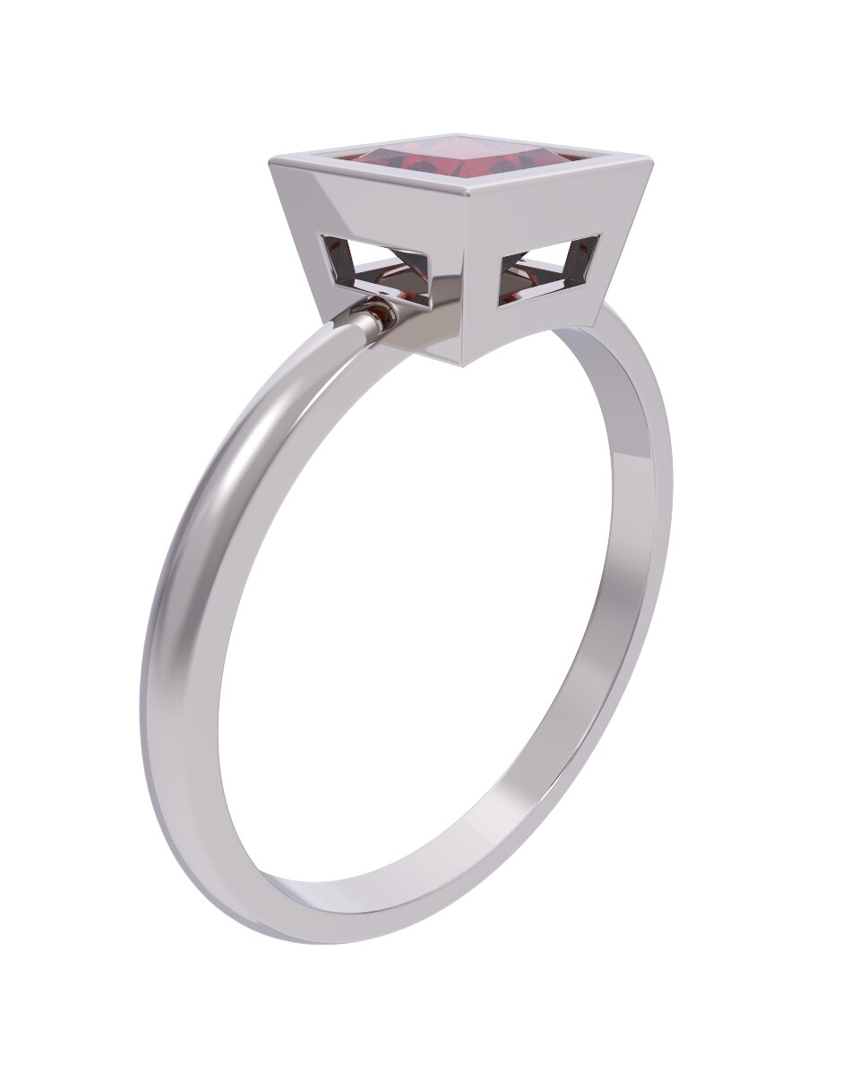 Anillo de compromiso de oro 14 k Set Eternidad 2026 3
