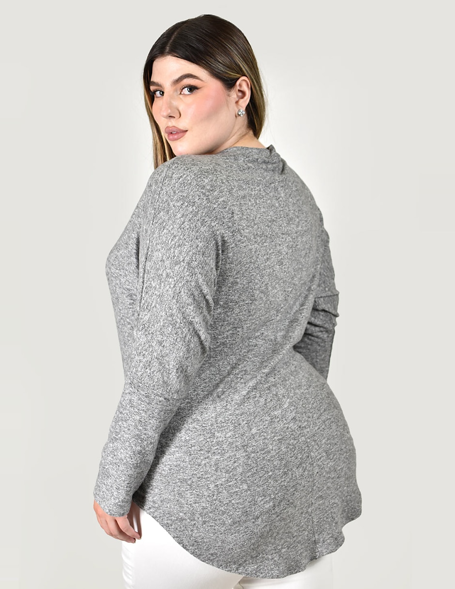 Blusa manga larga para mujer 4