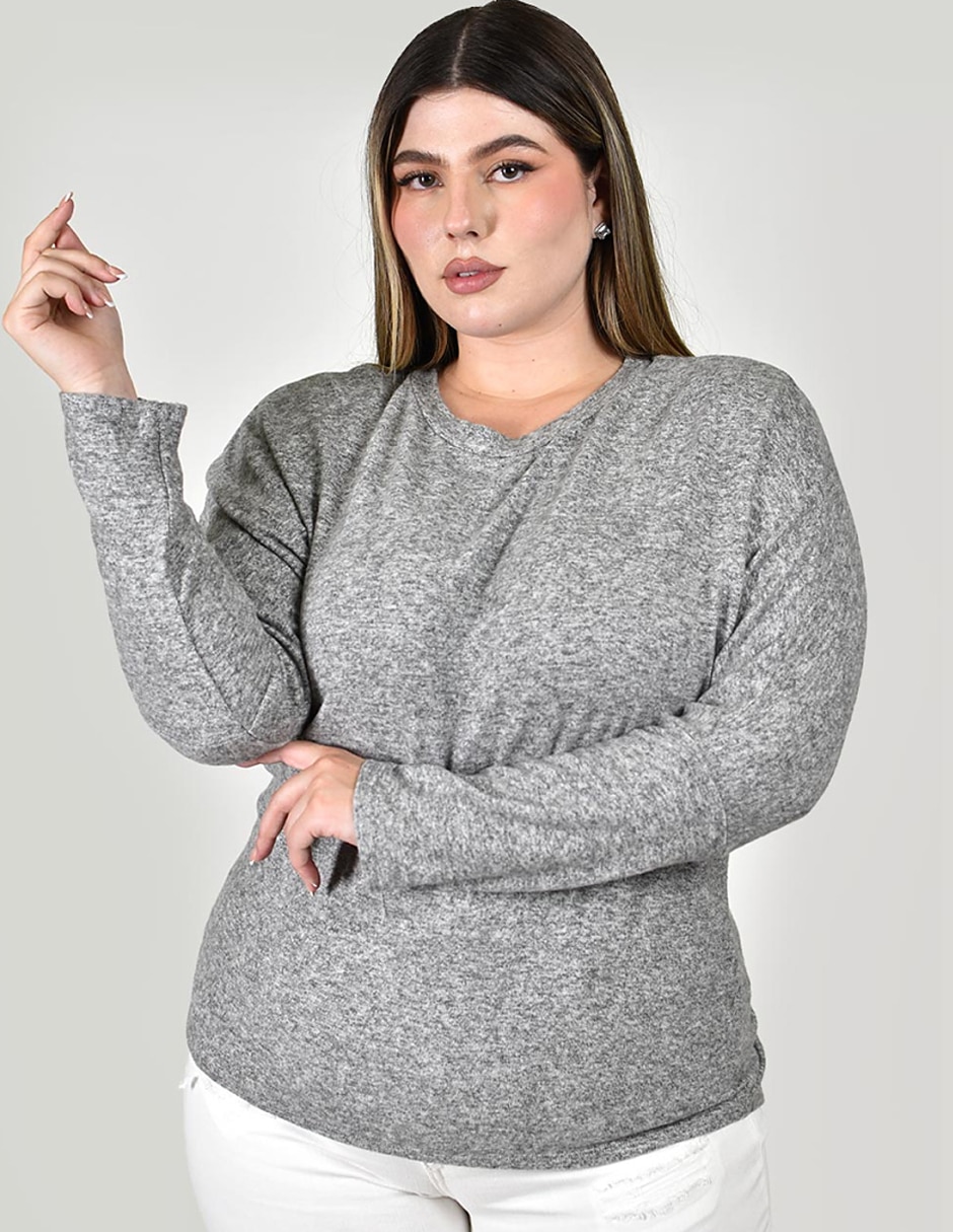 Blusa manga larga para mujer 3