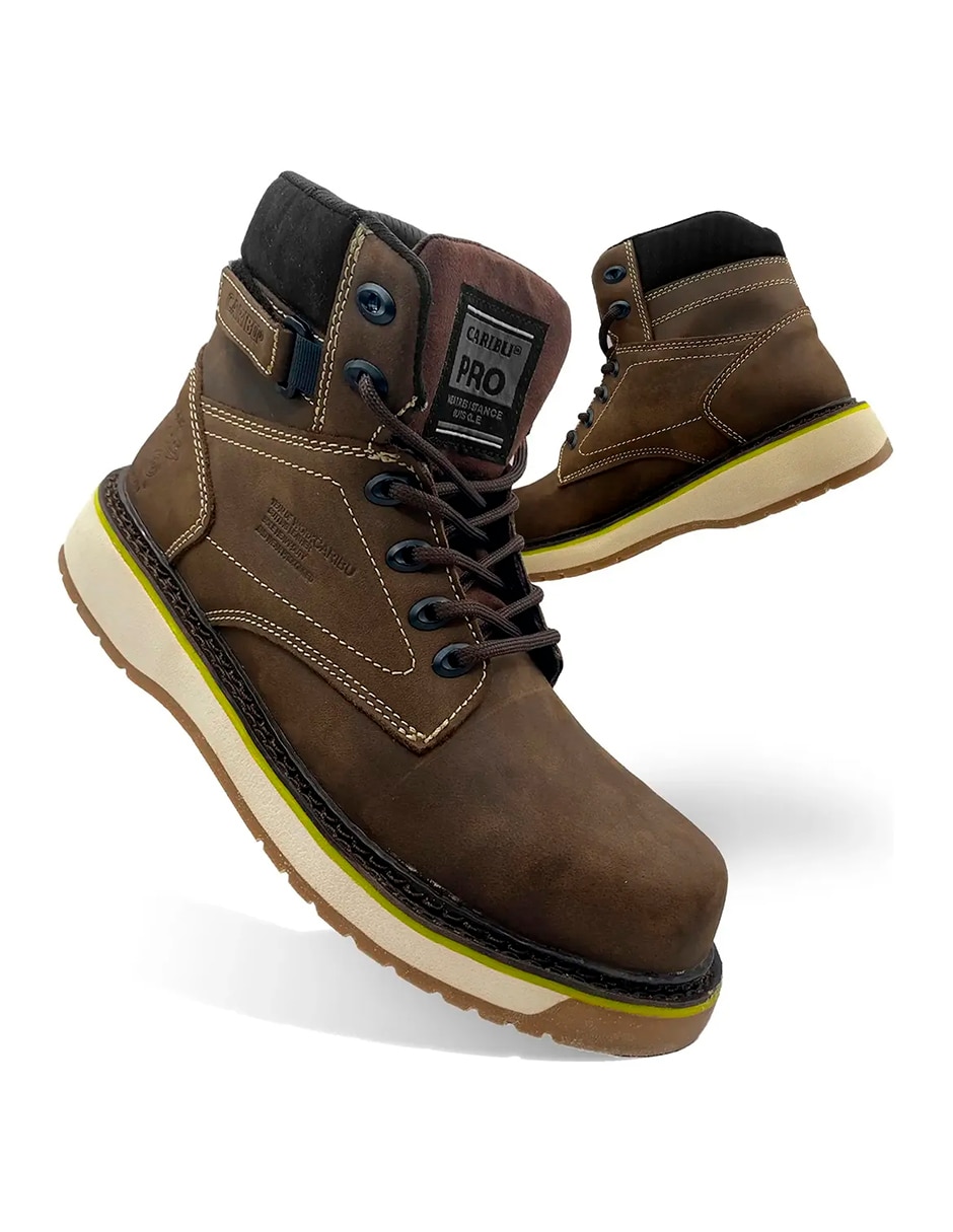 Bota industrial de piel 7