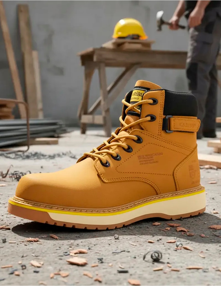 Bota industrial de piel 3