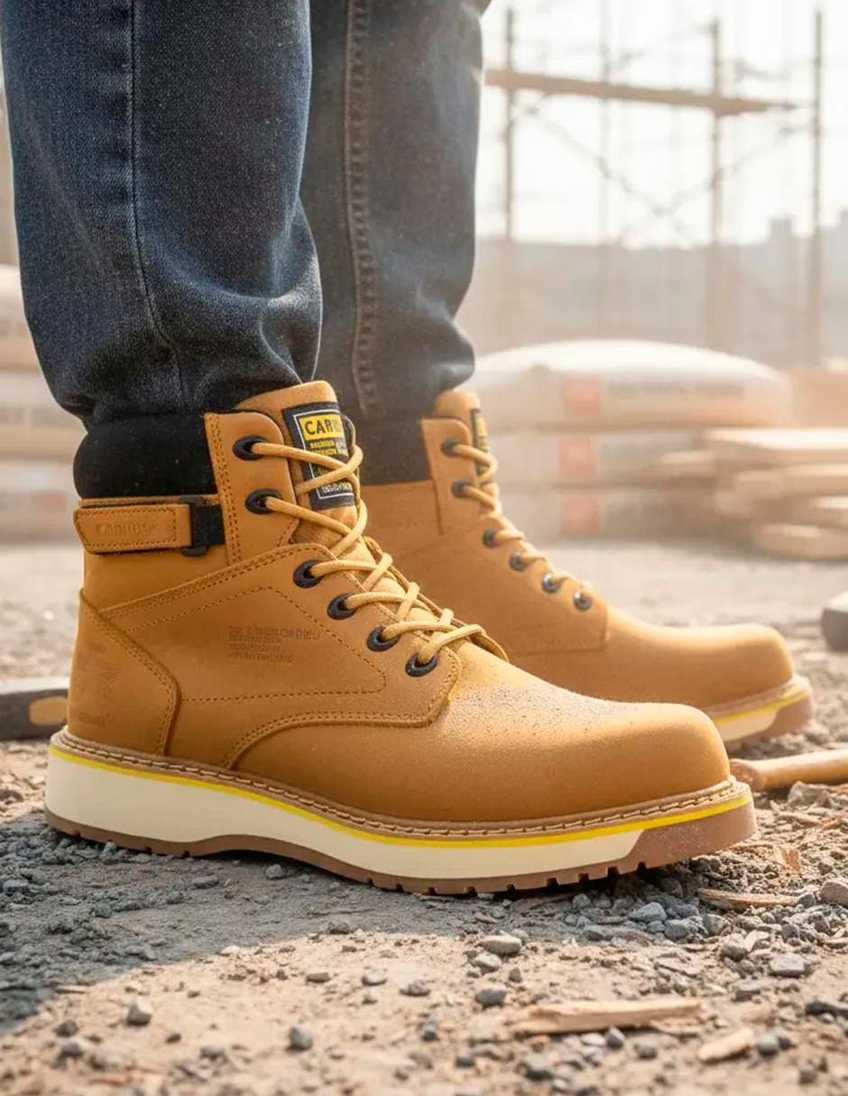 Bota industrial de piel 2