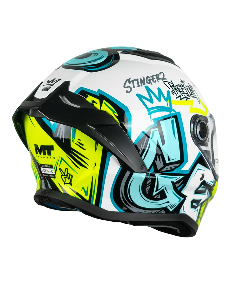 Casco cerrado para motorsport para hombre 4