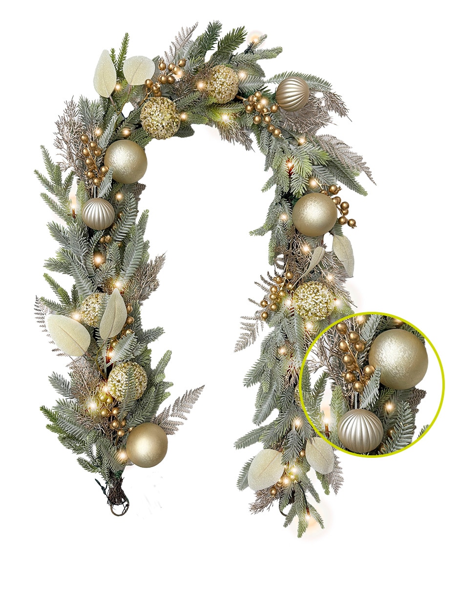 Guirnalda decorativa Navideña 180cm Guirnalda decorativa Navideña 180cm