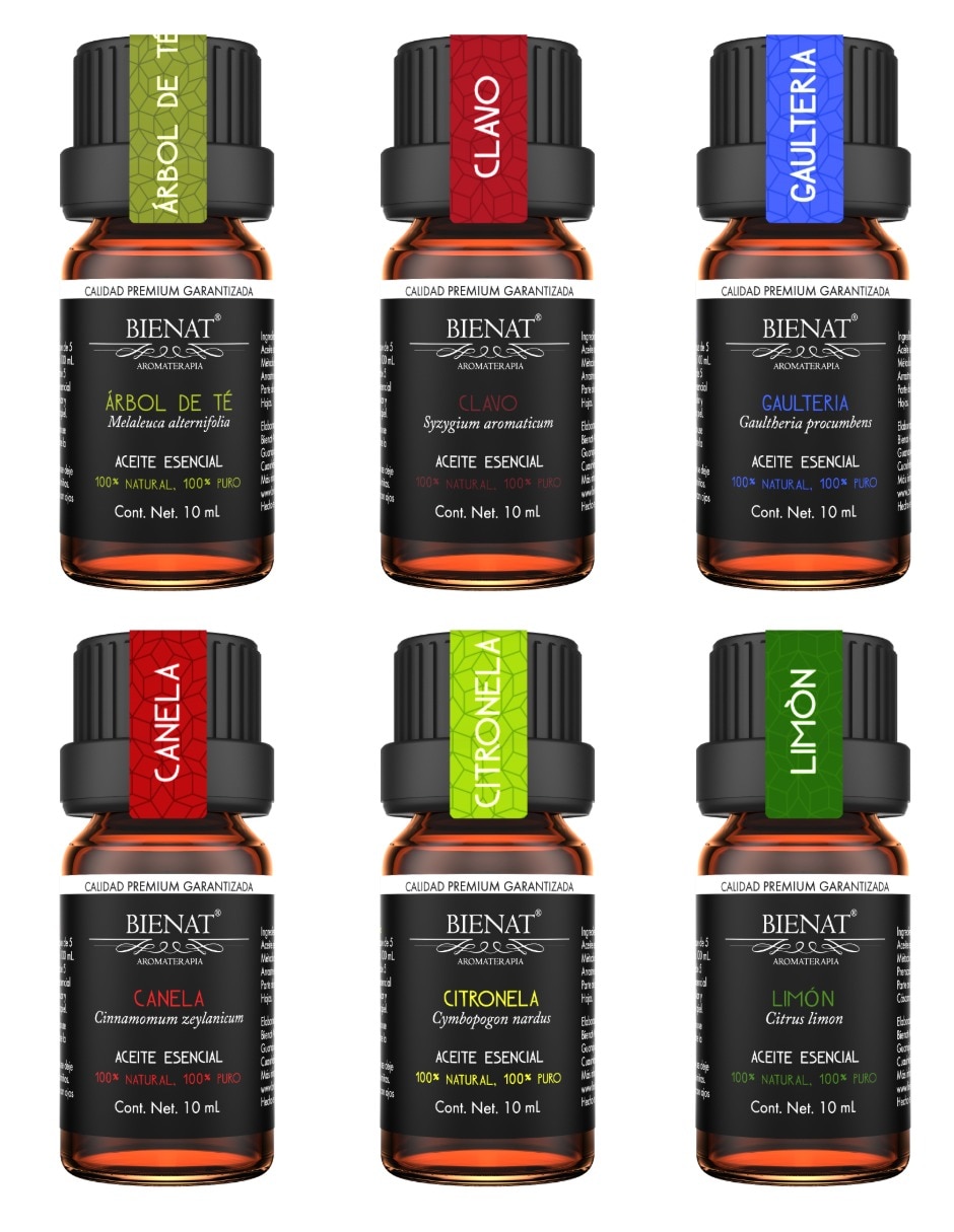 Set aceites de varios aromas