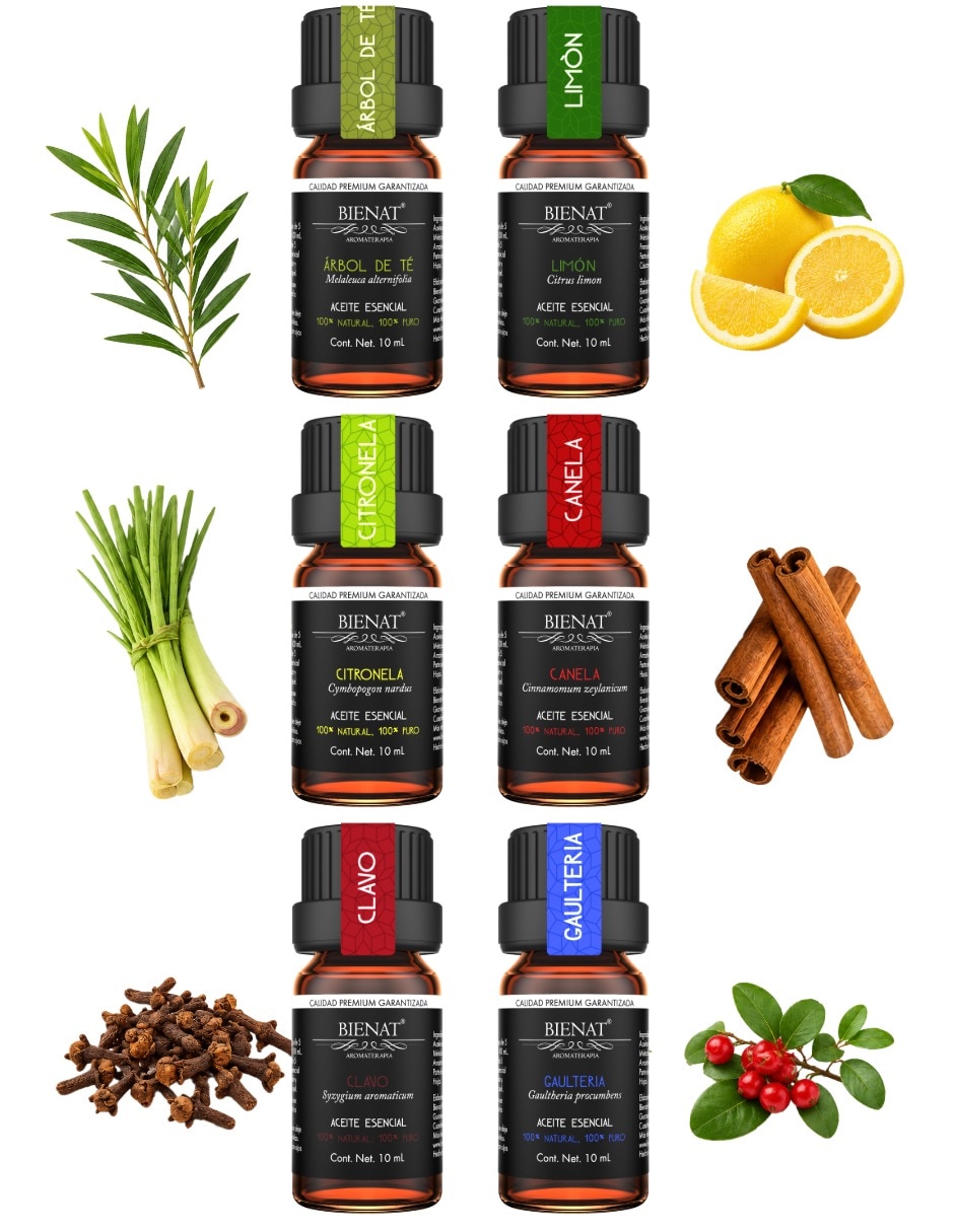 Set aceites de varios aromas