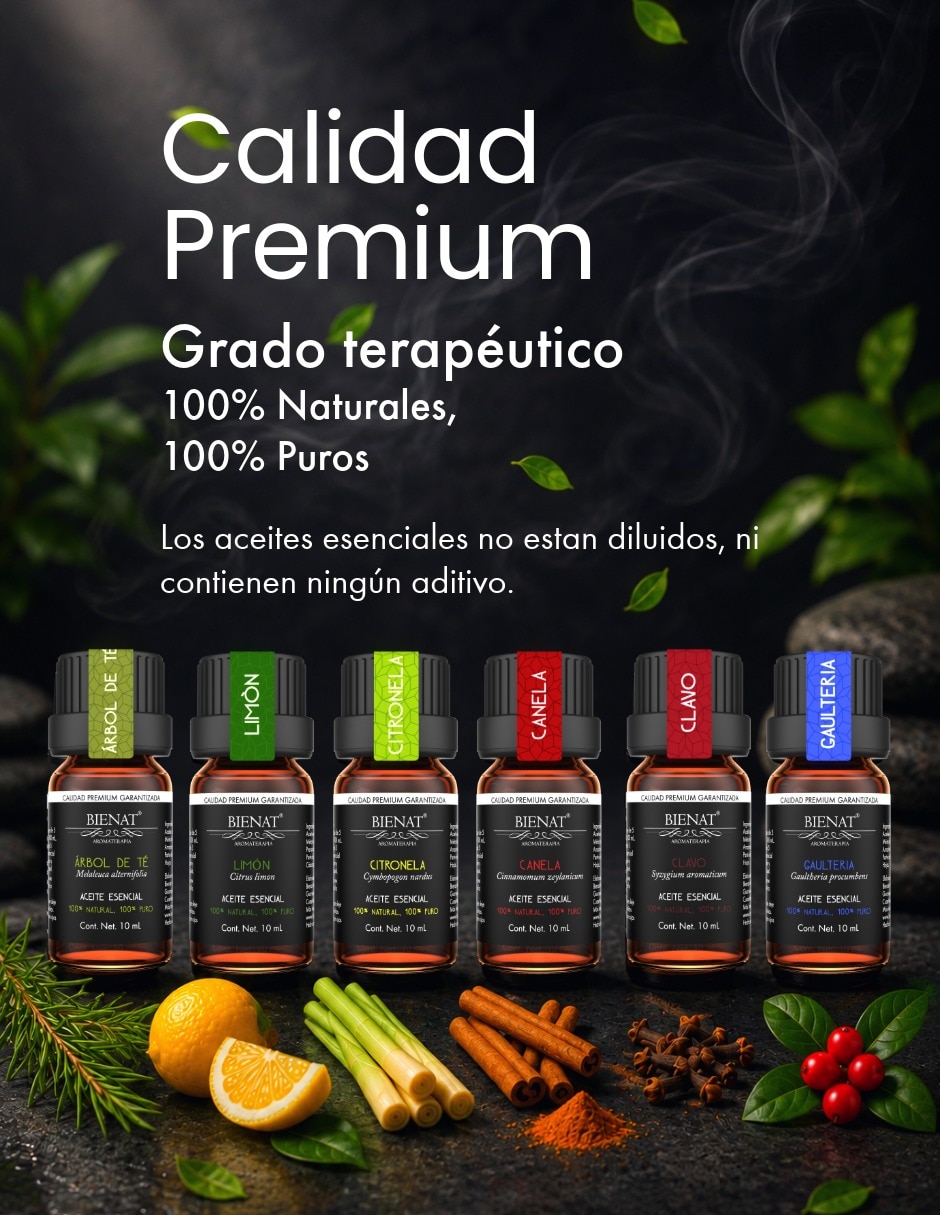 Set aceites de varios aromas