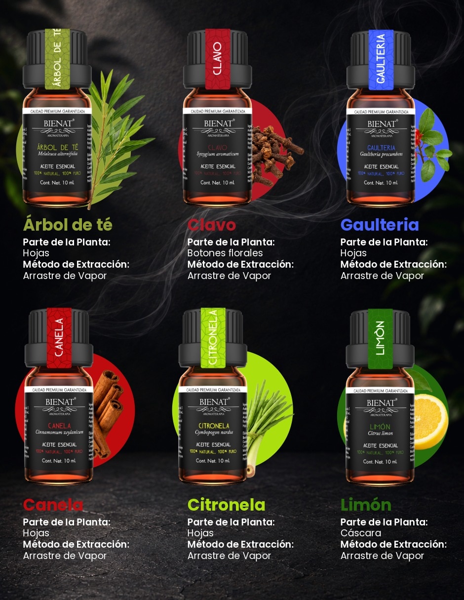 Set aceites de varios aromas 5